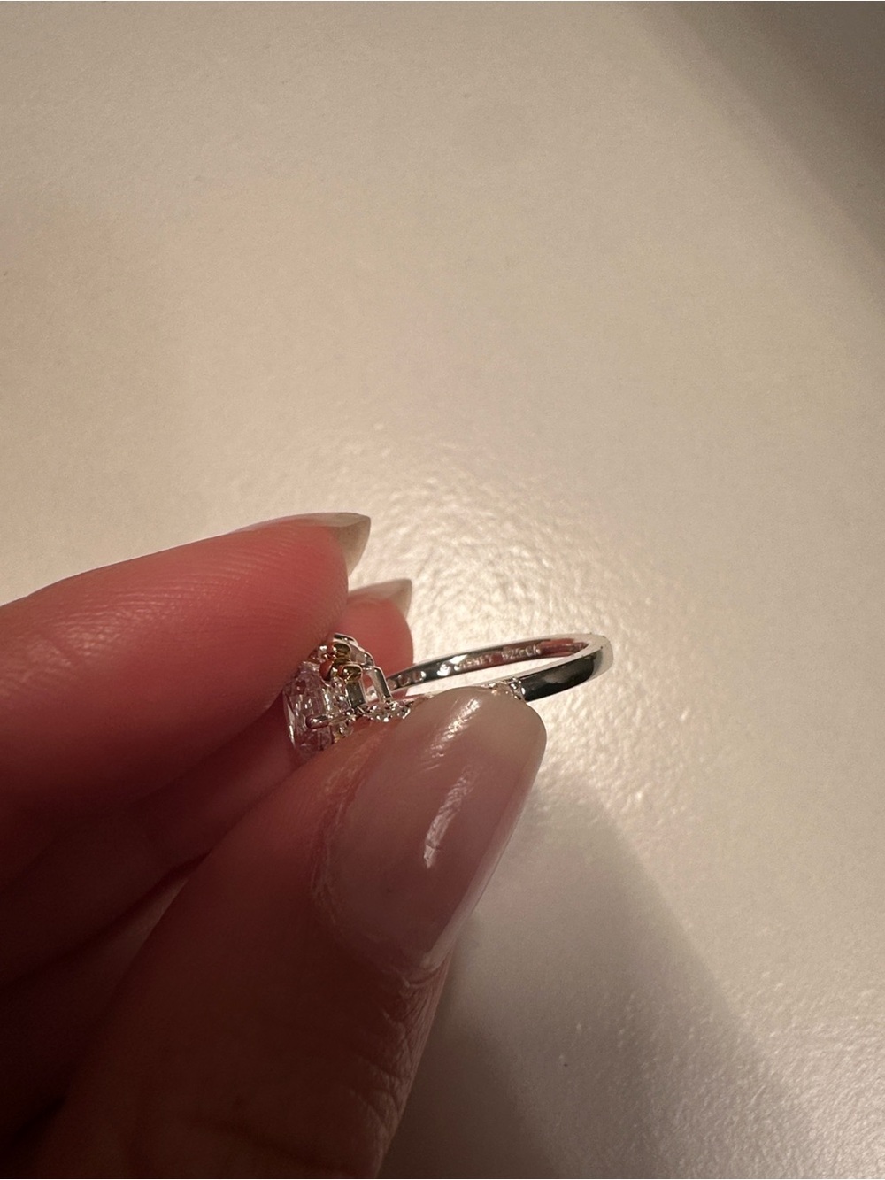 Mickey Mouse Icon Solitaire Ring by Rebecca Hook - Picture 8 of 8